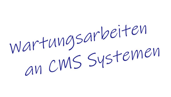 Content Management Systeme (CMS) - Wartungen